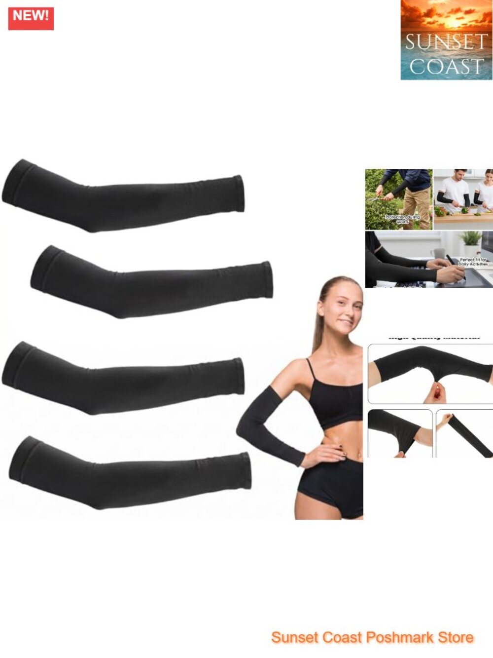Protective Arm Sleeves for Thin Skin, Elderly Skin Tear & Bruise, Sun